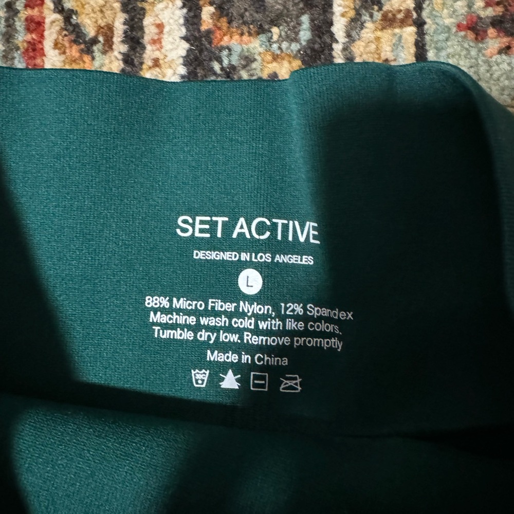Size L Sculptflex Set Active set! (Pants never worn, top worn a few times)